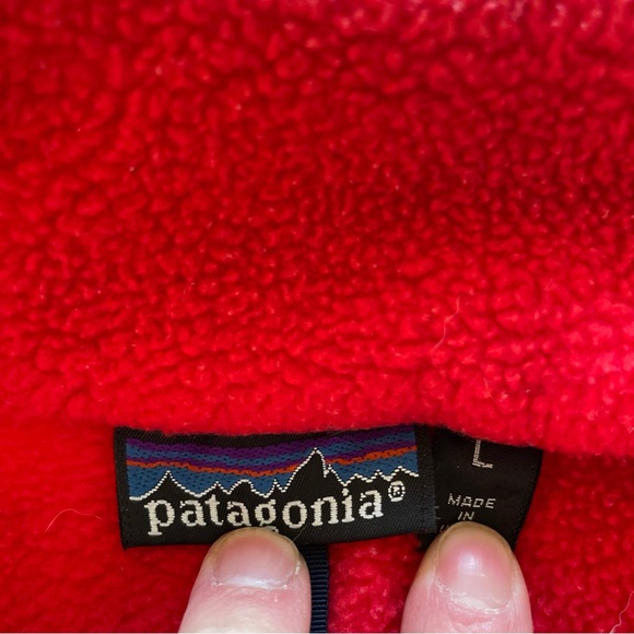 Patagonia Vintage Fleece Zip Pullover 1980s - Picture 7 of 11